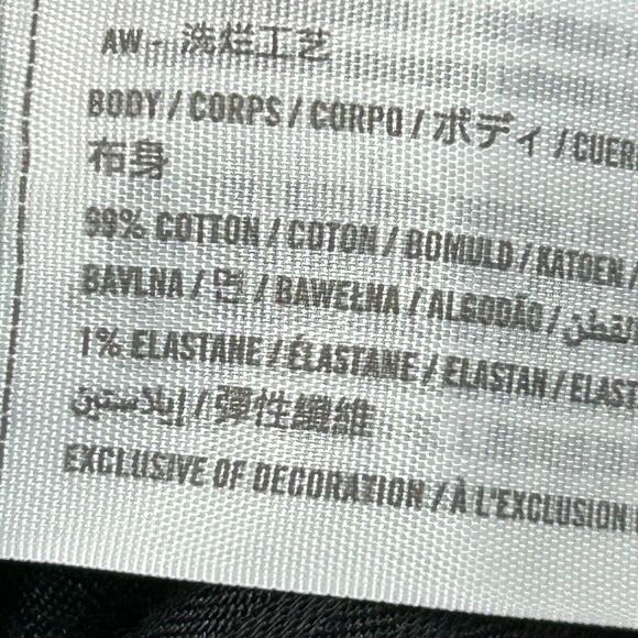 Abercrombie & Fitch Jeans Womens 8 Measures 32x27 Black Distressed Skinny - Picture 7 of 9